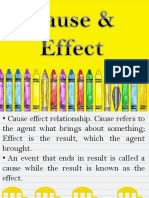 Cause and Effect