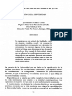 Mision de La Universidad PDF