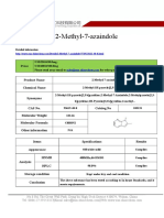 Datasheet of 2 Methyl 7 Azaindole|CAS 23612-48-8|sun-shinechem.com