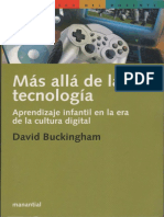 Más allá de la tecnología, David Buckingham