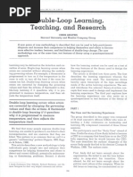 Argyris (2002) Double-Loop Learning