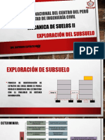 Exploración de Subsuelo