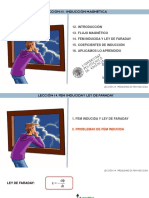 14b.fem Inducida y Ley de Faraday. Problemas de Fem Inducida PDF