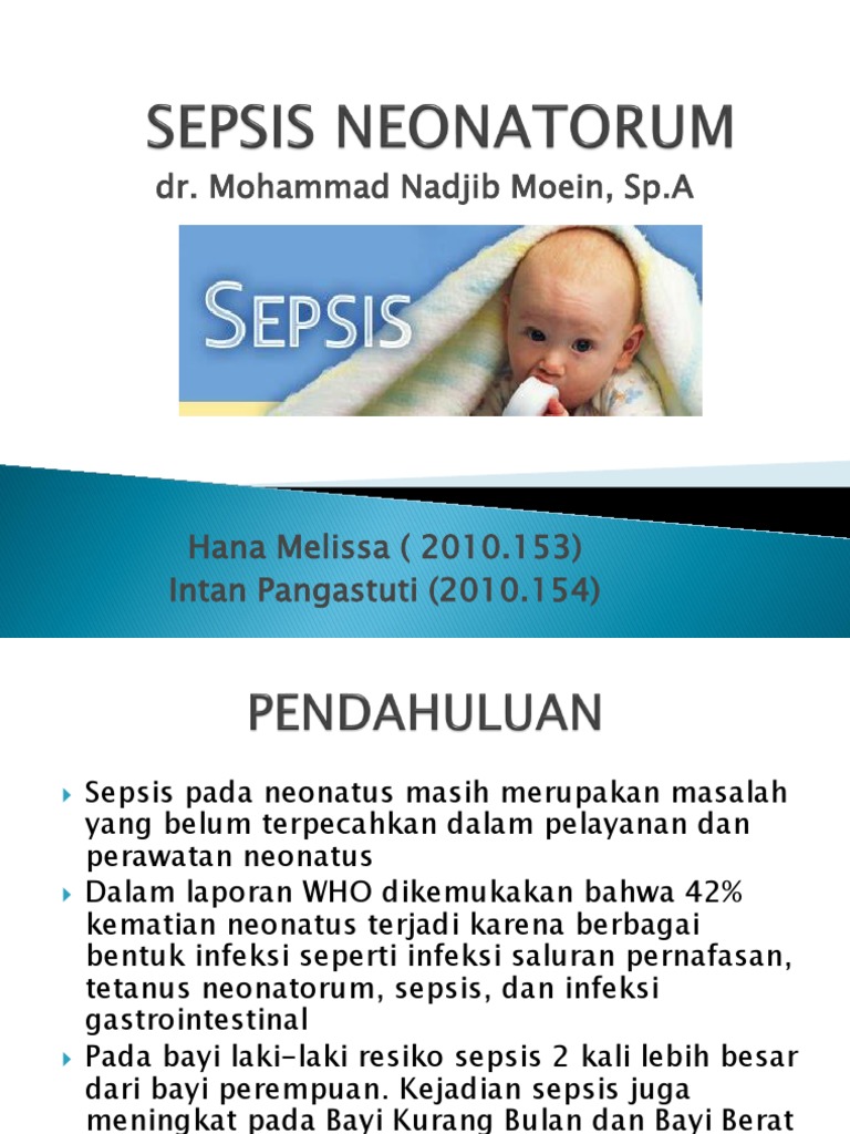 Sepsis Neonatorum PDF