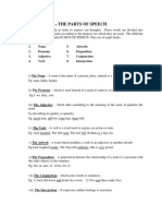 Parts of Speech