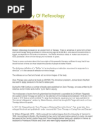 The History of Reflexology