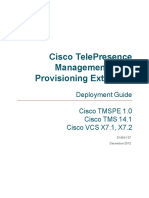 Cisco TMSPE Deployment Guide 1-0 With 14-1