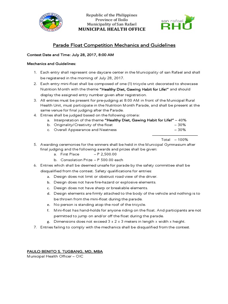 SR Float Criteria PDF Wellness Medical