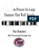 Shepherd, Fabrication Process for Large Diameter Thin Wall Vessels