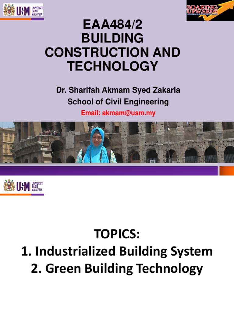 Topic 1 Industrialized Building System (Ibs) PDF Precast Concrete