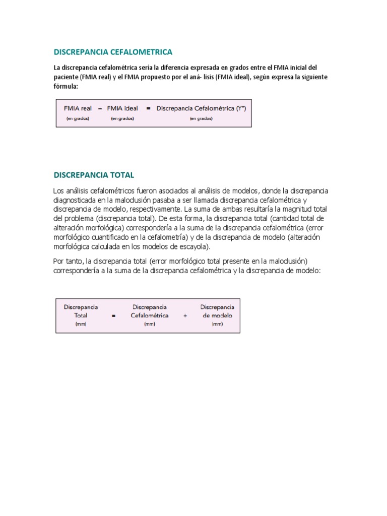 Discrepancia Total | PDF | Longitud | Salud y bienestar