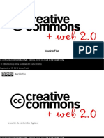 Licencias Creative Commons y Web 2.0