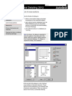 User's Guide - Formwork Drawings - List of Cross-Sections