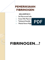 8 Pemeriksaan Fibrinogen Kelompok 5