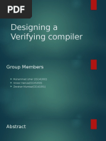 Design Compiler Verification