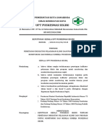 SK Penetapan Indikator Pelayanan Klinis Dan Program Untuk Monitoring Dan Menilai Kinerja Puskesmas Segiri