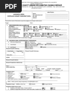 Formulir Asesment Awal Igd