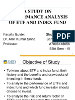 Sarthak NTCC Report On Analysis of Etf & Index Fund