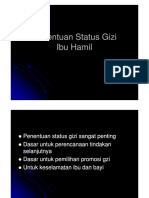 Penentuan Status Gizi Ibu Hamil