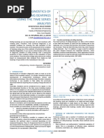 Vibration Diagnostics of Rolling Bearings Using The Time Series Analysis