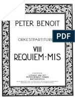 Benoit Requiem Fullscore