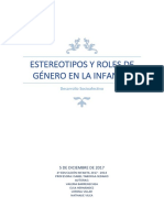 Estereotipos y Roles de Género PDF