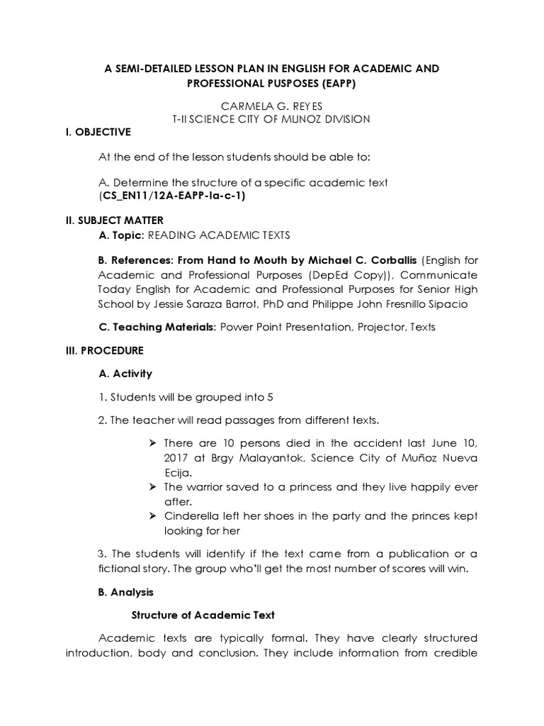 Week 1 3 Reading Academic Texts Download Free Pdf English