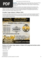 Download Prediksi Togel Jakarta 15 Maret 2018 by Prediksi Togel Juara SN373824701 doc pdf