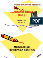 Medidas de Centralizacion