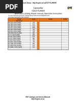 Caterpillar Cold Planer Catalog PDF