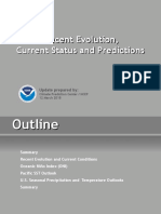 ENSO: Recent Evolution, Current Status and Predictions: Update Prepared by