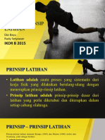 Prinsip-Prinsip Latihan 1