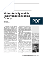 Wills1998 - Water Activity and Its Importance in Making Candy