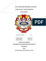 Analisis Kimia Potensiometri Asam Sitrat