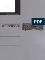 Icom IC-R9000L Instruction Manual