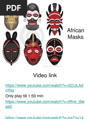 African Masks Moni