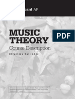 Ap Music Theory Course Description PDF