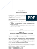 Ley - Regulación de La Venta de Bebidas Alcohólicas