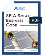 SEIA Solar Business Code