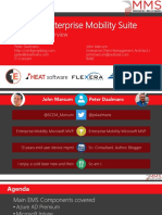 Microsoft Enterprise Mobility Suite Standalone Intro
