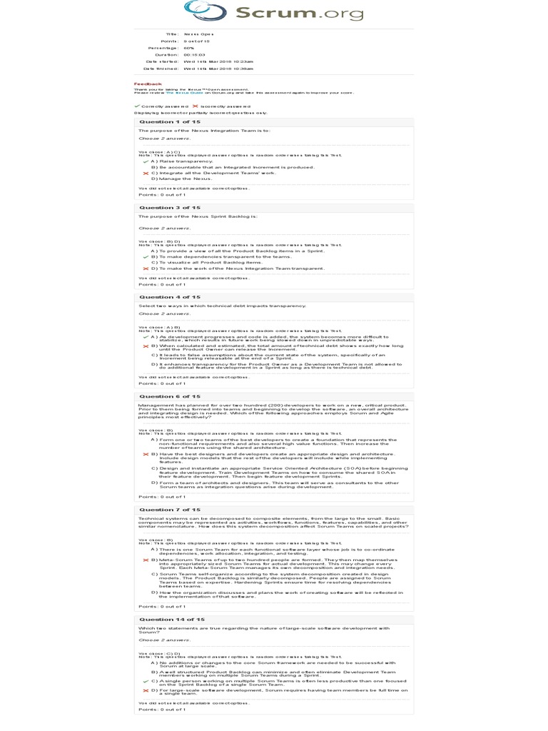 Nexus Scrum Pdf Scrum Software Development Software Engineering