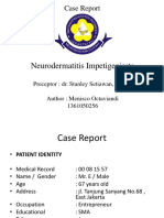 Neurodermatitis Impetigenisata Case Report