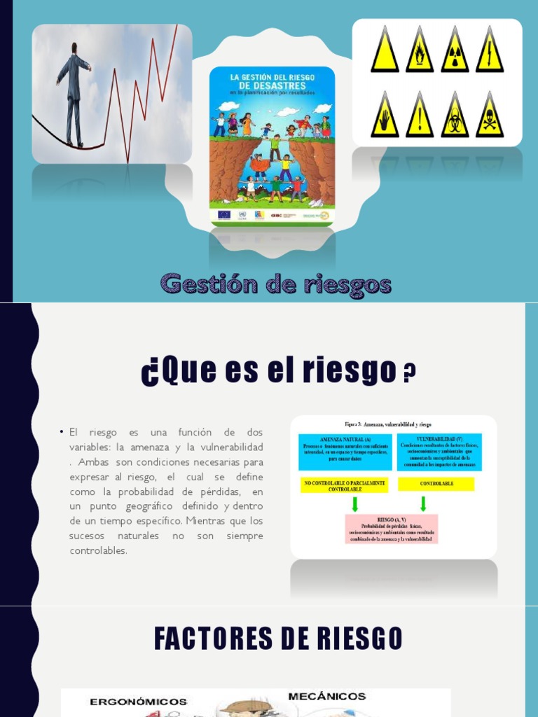 Gestión de Riesgos y Educación en Perú | PDF | Vulnerabilidad | Riesgo