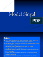 Sinsis 2 A. Model Sinyal