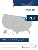 Michigan: 2018 County Health Rankings Report