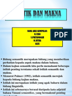 Semantik Dan Makna