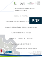 Unidad 1 Fundamentos de La Comunicasión Cristian Ku.