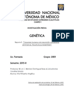 R1. Caracteres Humanos de Transmisión M