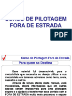 Curso de Pilotagem Off-road