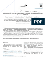 Bacterial Lipidome Hptlc Maldi